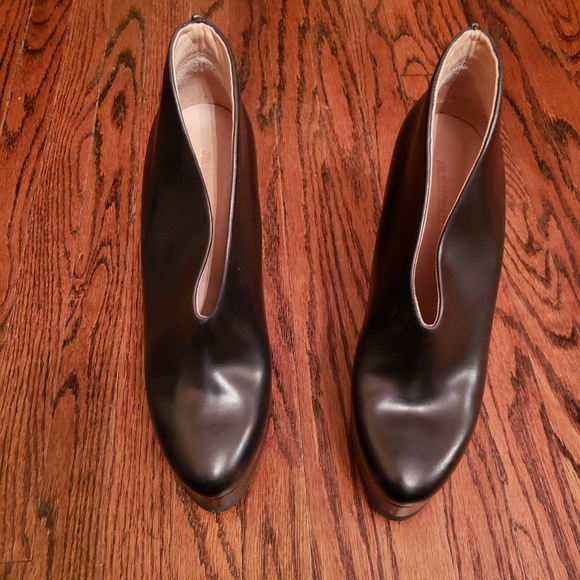 Designer Jill Sander platform booties - Picture 2 of 4